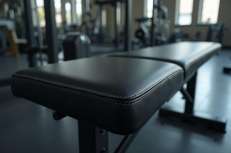 Tapizado de equipamiento de gimnasio